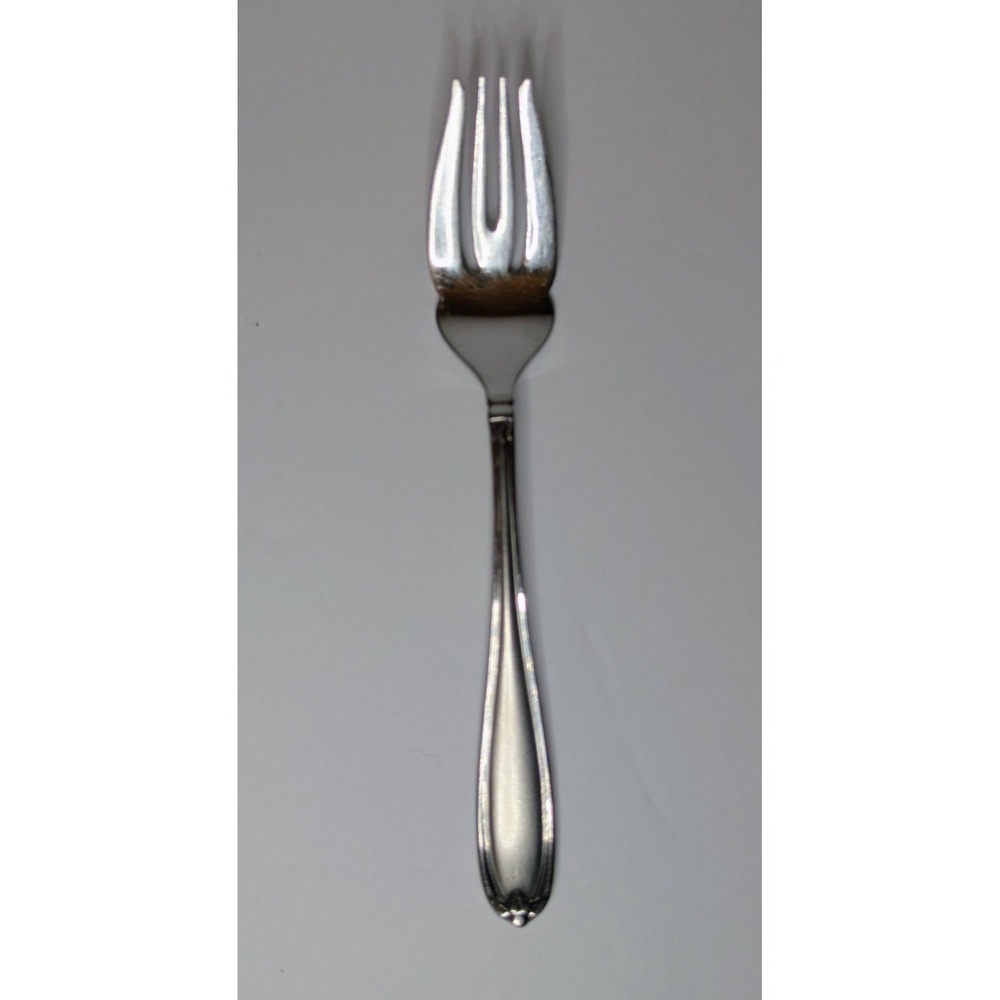 Princess House BARRINGTON Salad Fork 18/10 Stainless Flatware 7" Replacement EUC